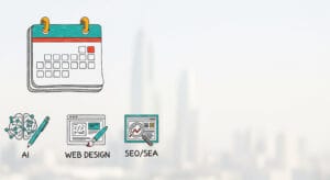 bannière de prise de rendez vous pour votre agence web