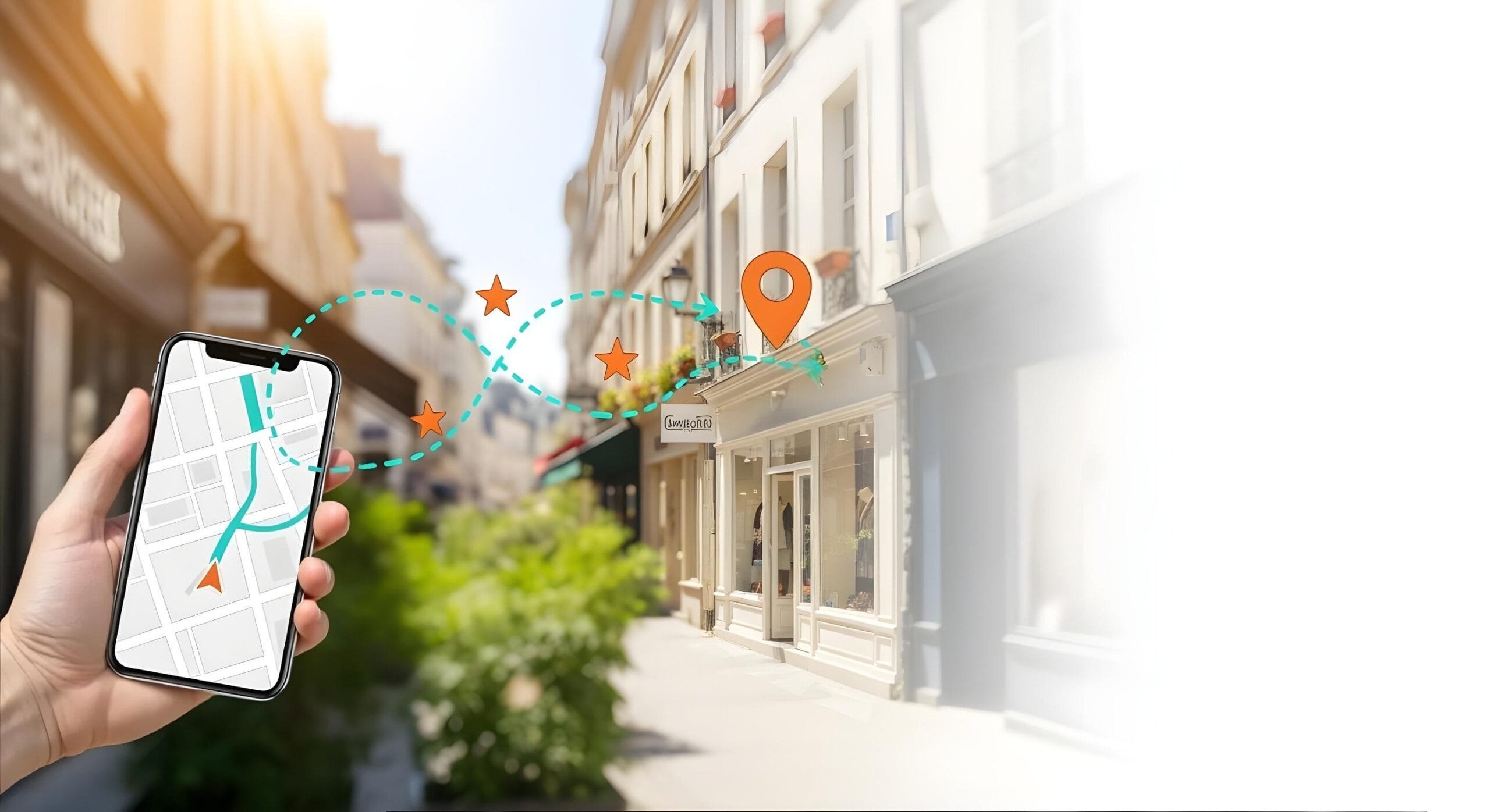 Bannière pour local seo, référencement local et google maps
